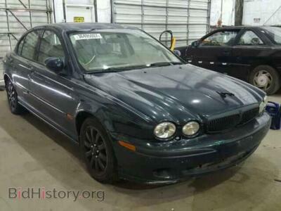 2002 Jaguar X-TYPE X-Type 2.5, green — VIN SAJEB51D52XC49309, Copart