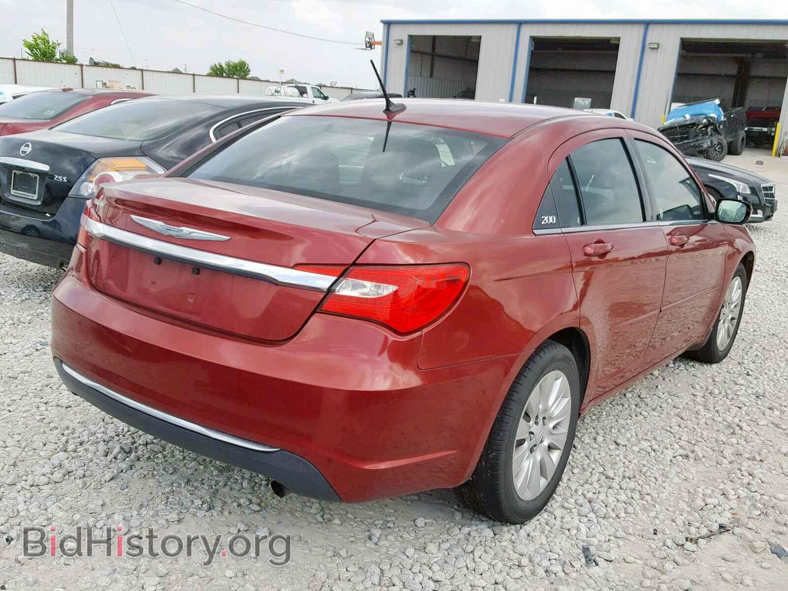 2014 CHRYSLER 200 - VIN: 1C3CCBAB6EN238224 - Фото 4
