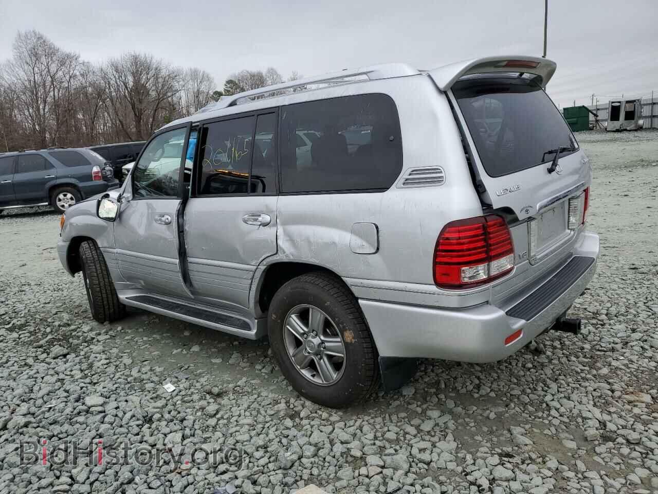 2006 LEXUS LX470 - VIN: JTJHT00W964014072 - Фото 2