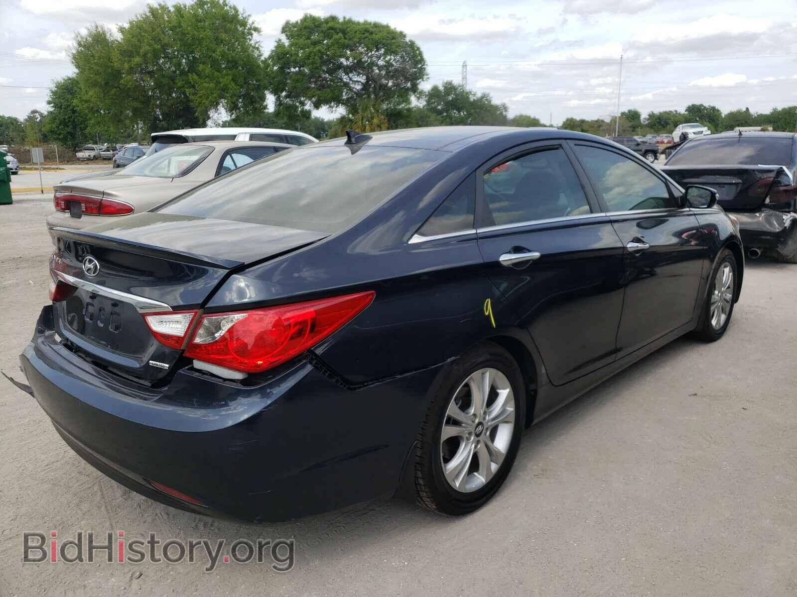 2012 HYUNDAI SONATA - VIN: 5NPEC4AC6CH496443 - Фото 4