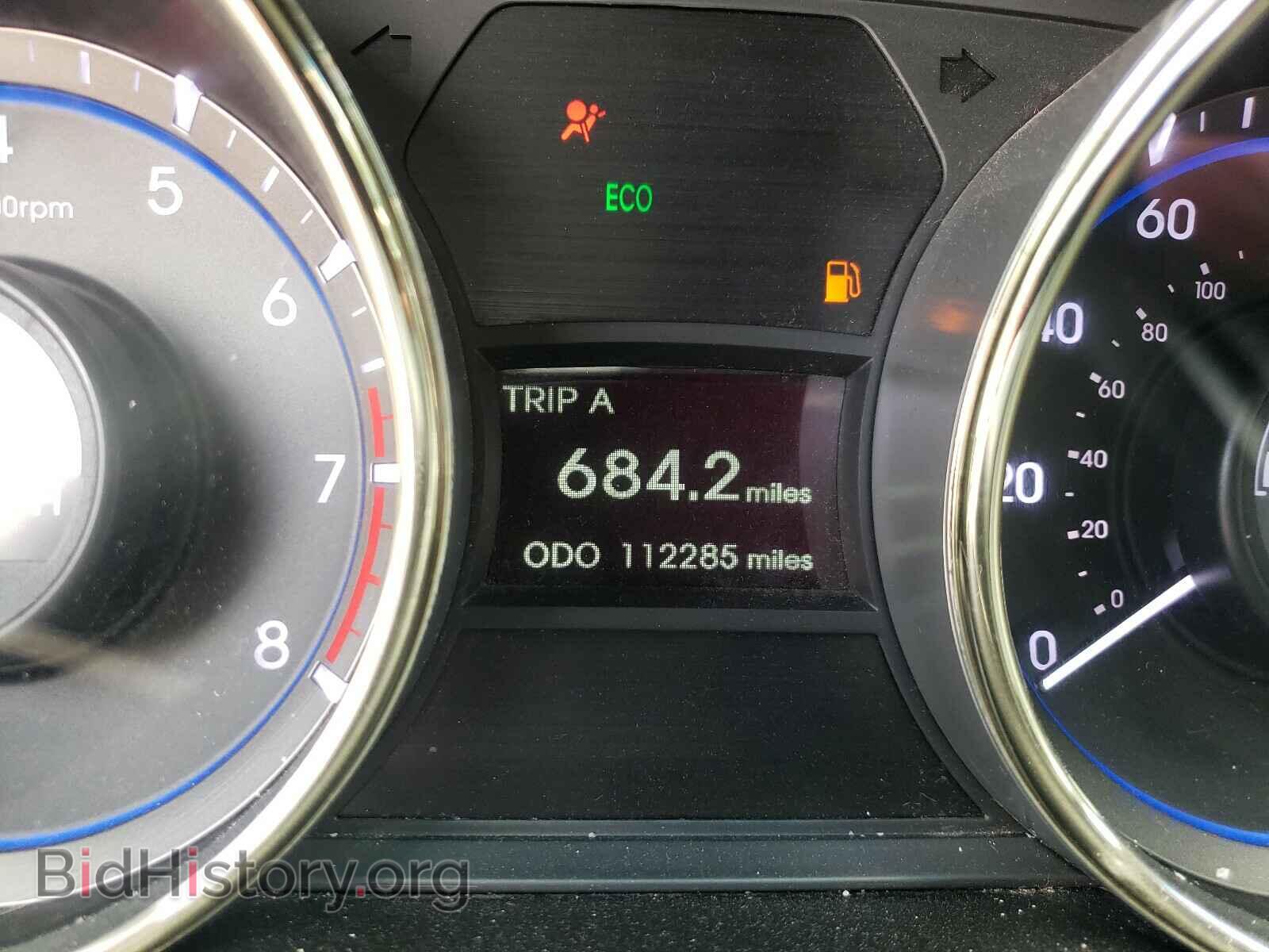 2012 HYUNDAI SONATA - VIN: 5NPEC4AC6CH496443 - Фото 8
