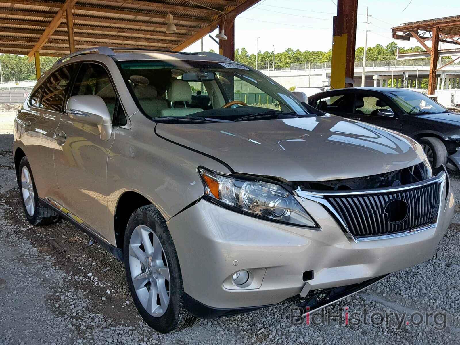 Фотография 2T2ZK1BA4CC066117 - LEXUS RX 350 2012