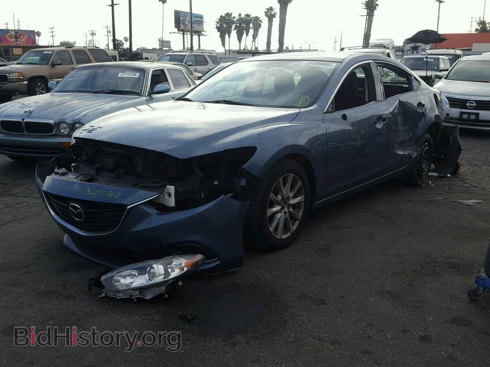 2014 MAZDA 6 - VIN: JM1GJ1U60E1160929 - Фото 2