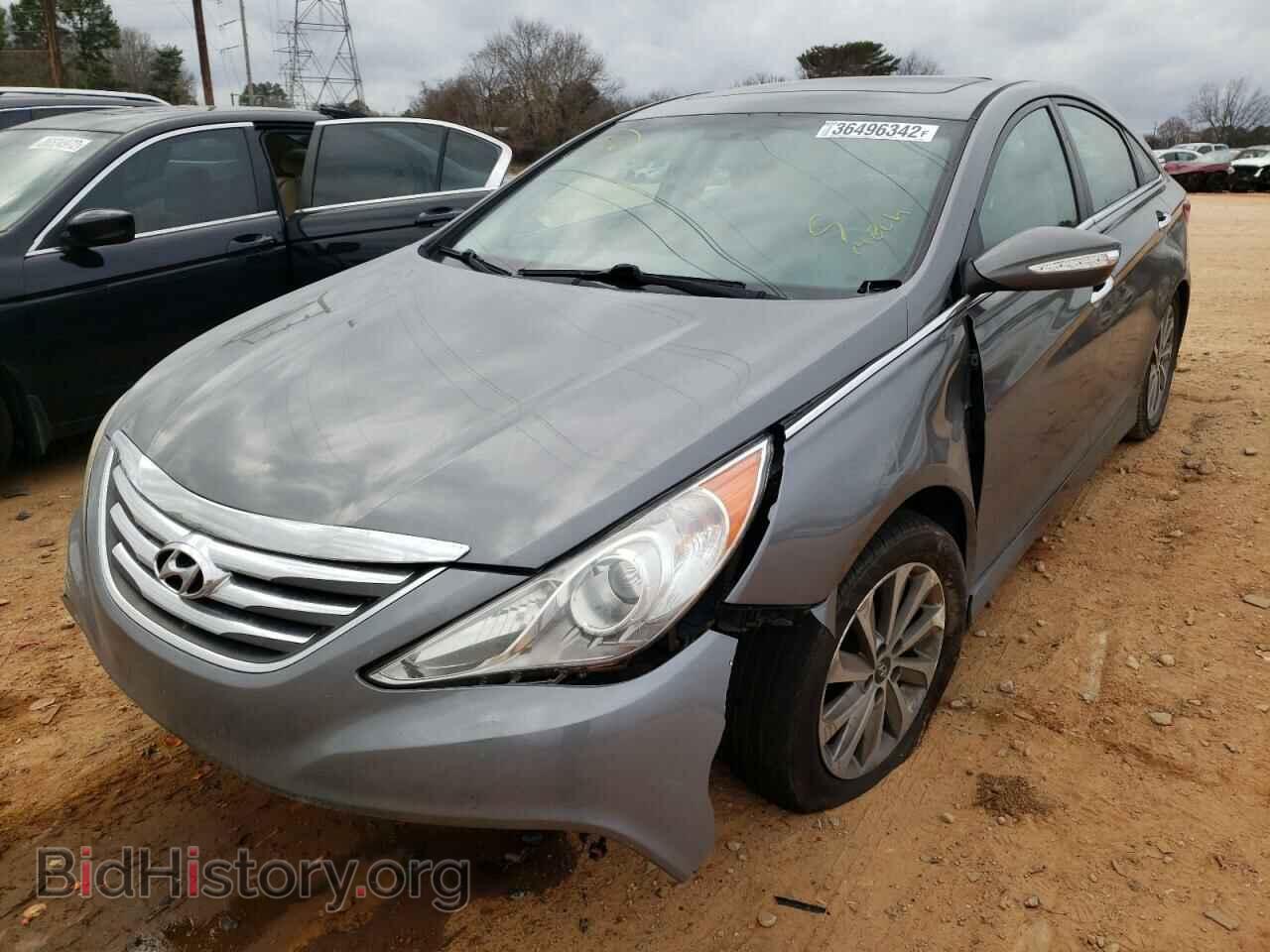 2014 HYUNDAI SONATA - VIN: 5NPEC4AC1EH831868 - Фото 2