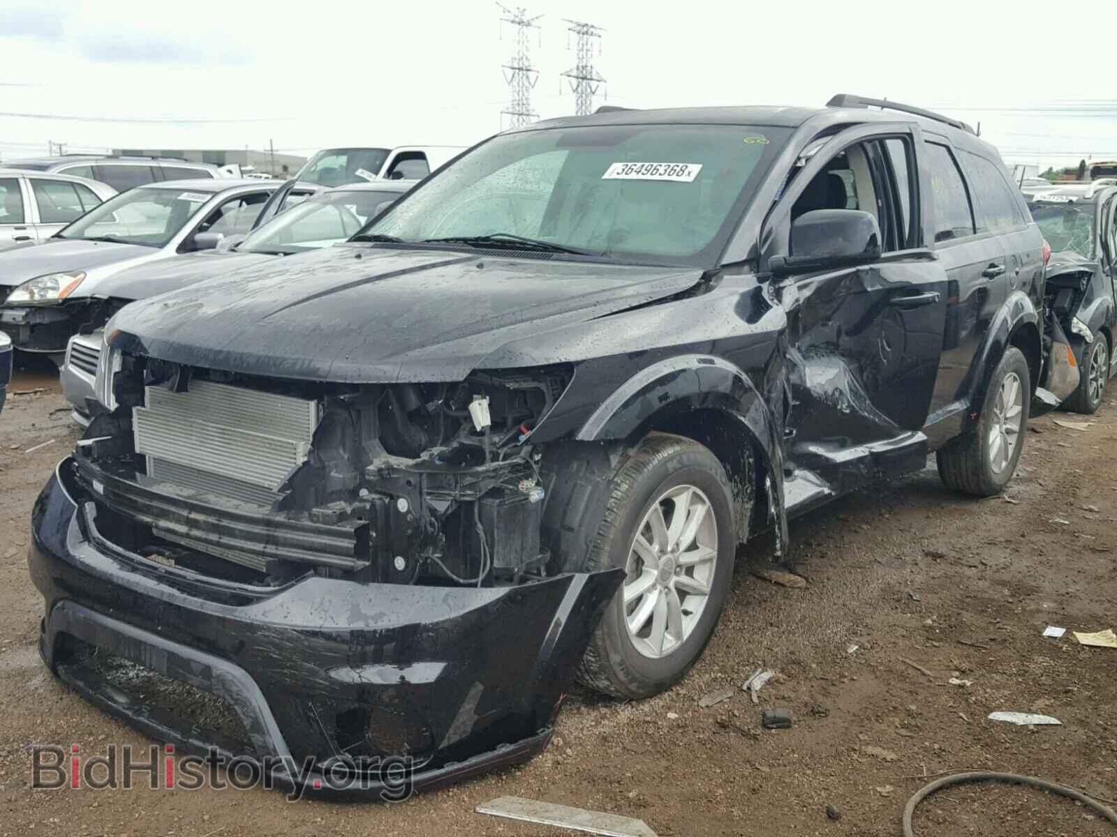 2015 DODGE JOURNEY - VIN: 3C4PDCBG9FT531790 - Фото 2