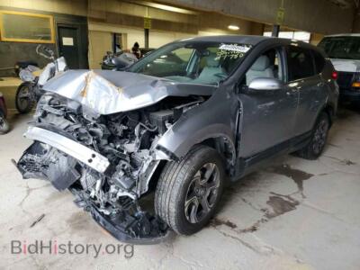 2019 Honda CRV CR-V EXL, серебристый — VIN 2HKRW2H81KH657780, Copart