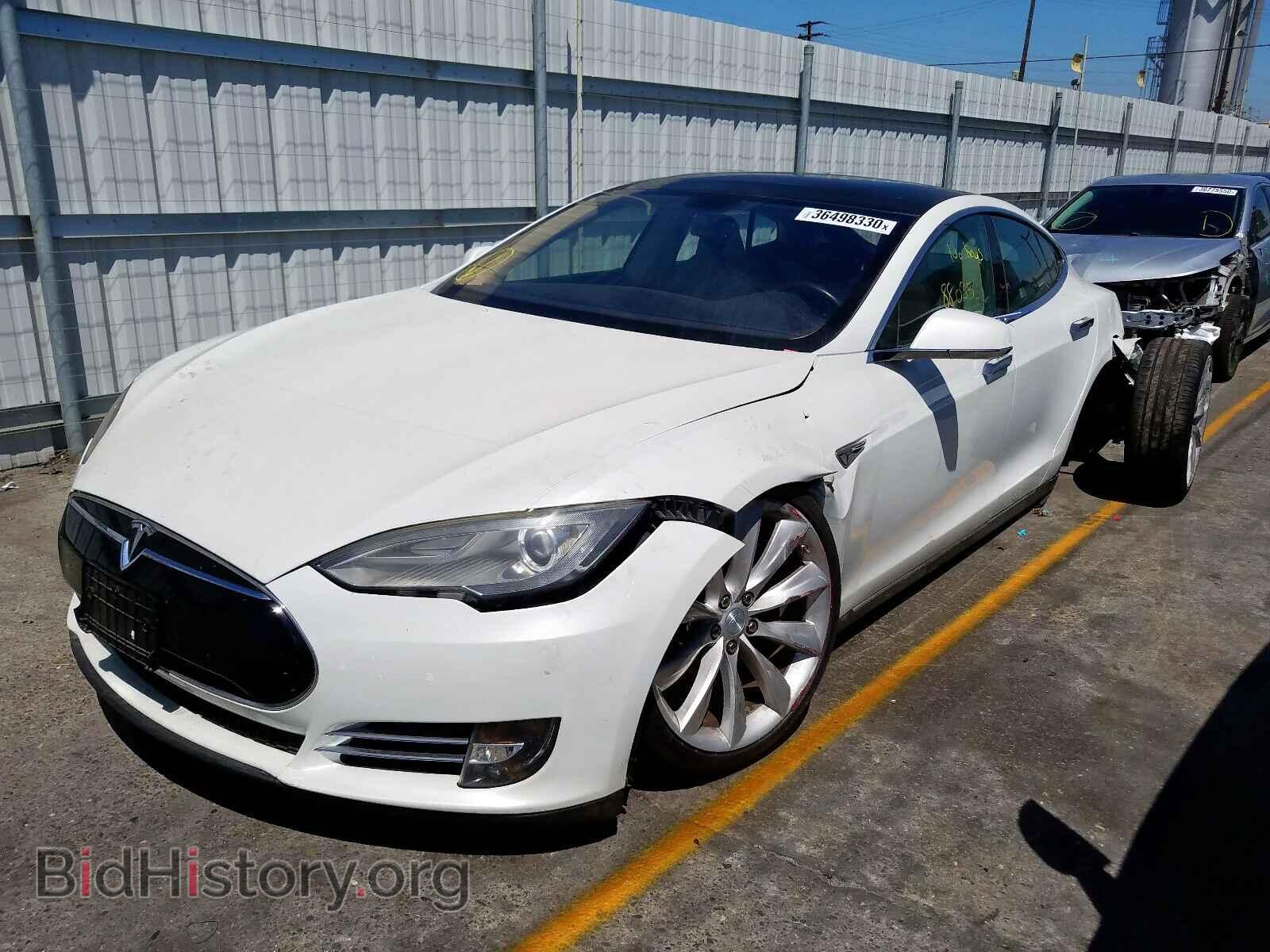 2012 TESLA MODEL S - VIN: 5YJSA1CN8CFP02995 - Фото 2