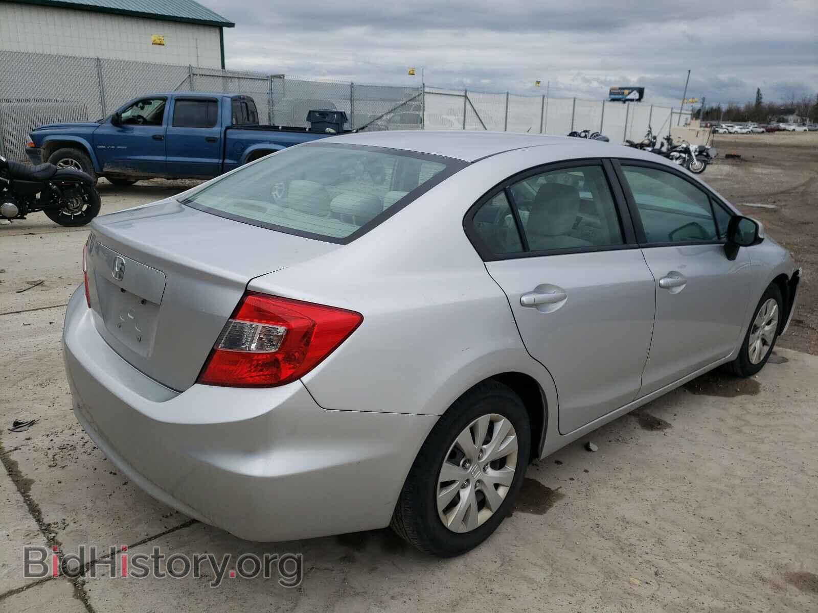 2012 HONDA CIVIC - VIN: 19XFB2F54CE047448 - Фото 4