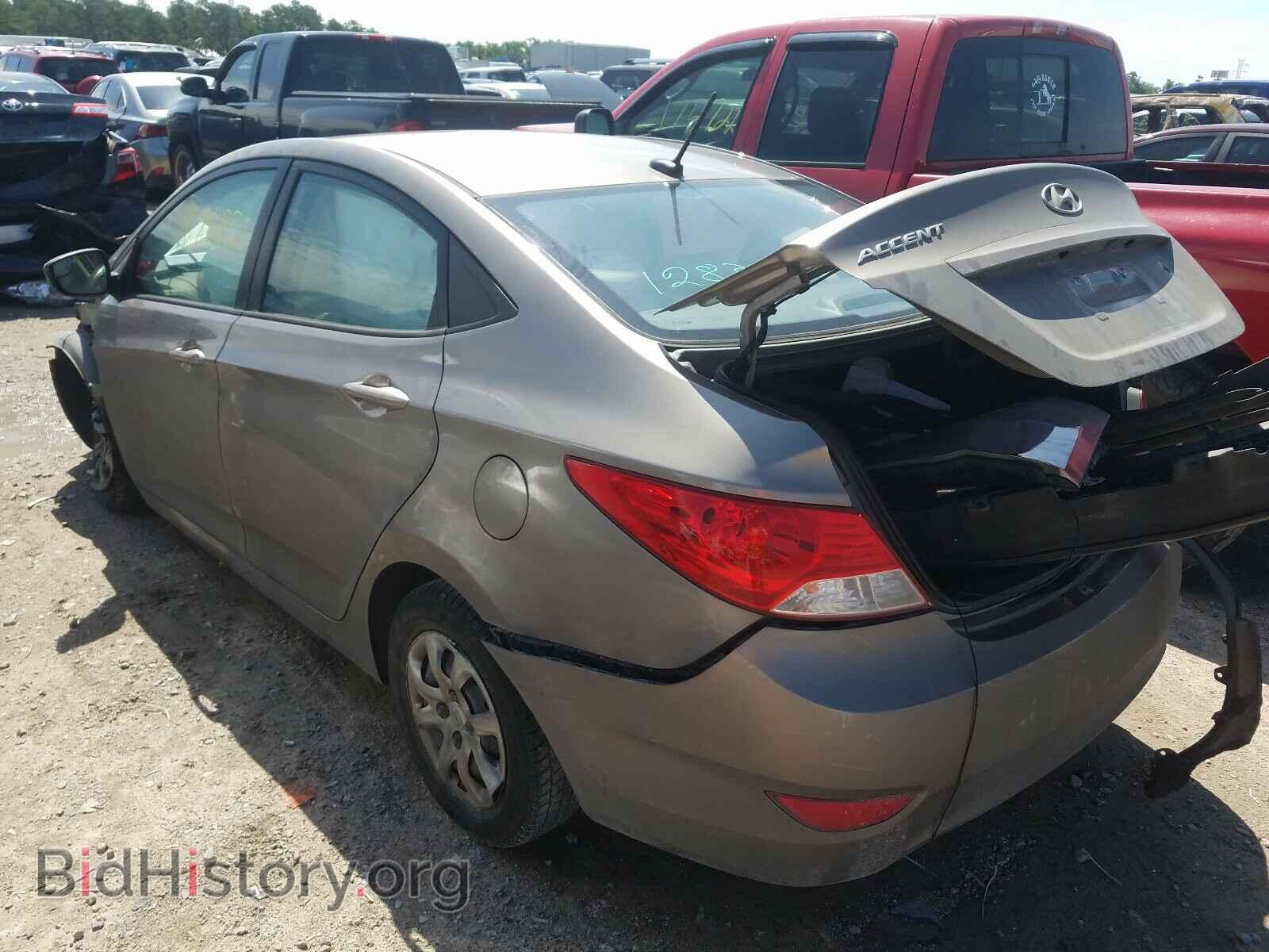 2014 HYUNDAI ACCENT - VIN: KMHCT4AE7EU709168 - Фото 3
