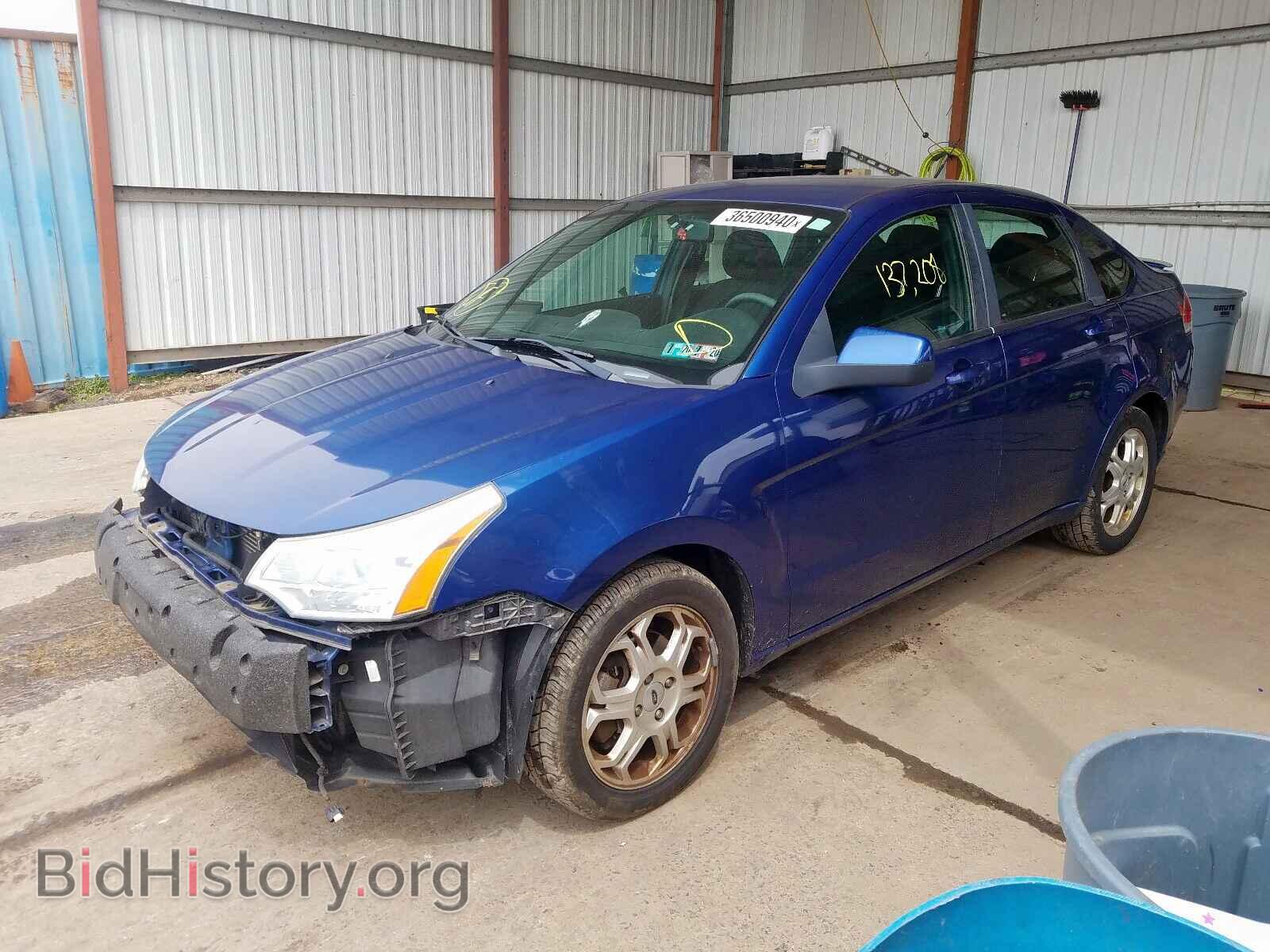 2009 FORD FOCUS - VIN: 1FAHP36N09W254942 - Фото 2
