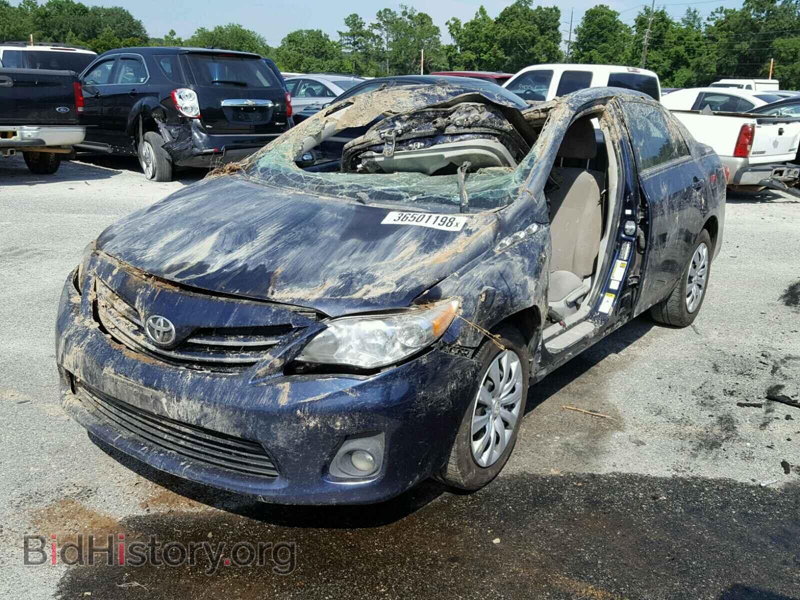 2013 TOYOTA COROLLA BA - VIN: 2T1BU4EE8DC995969 - Фото 2