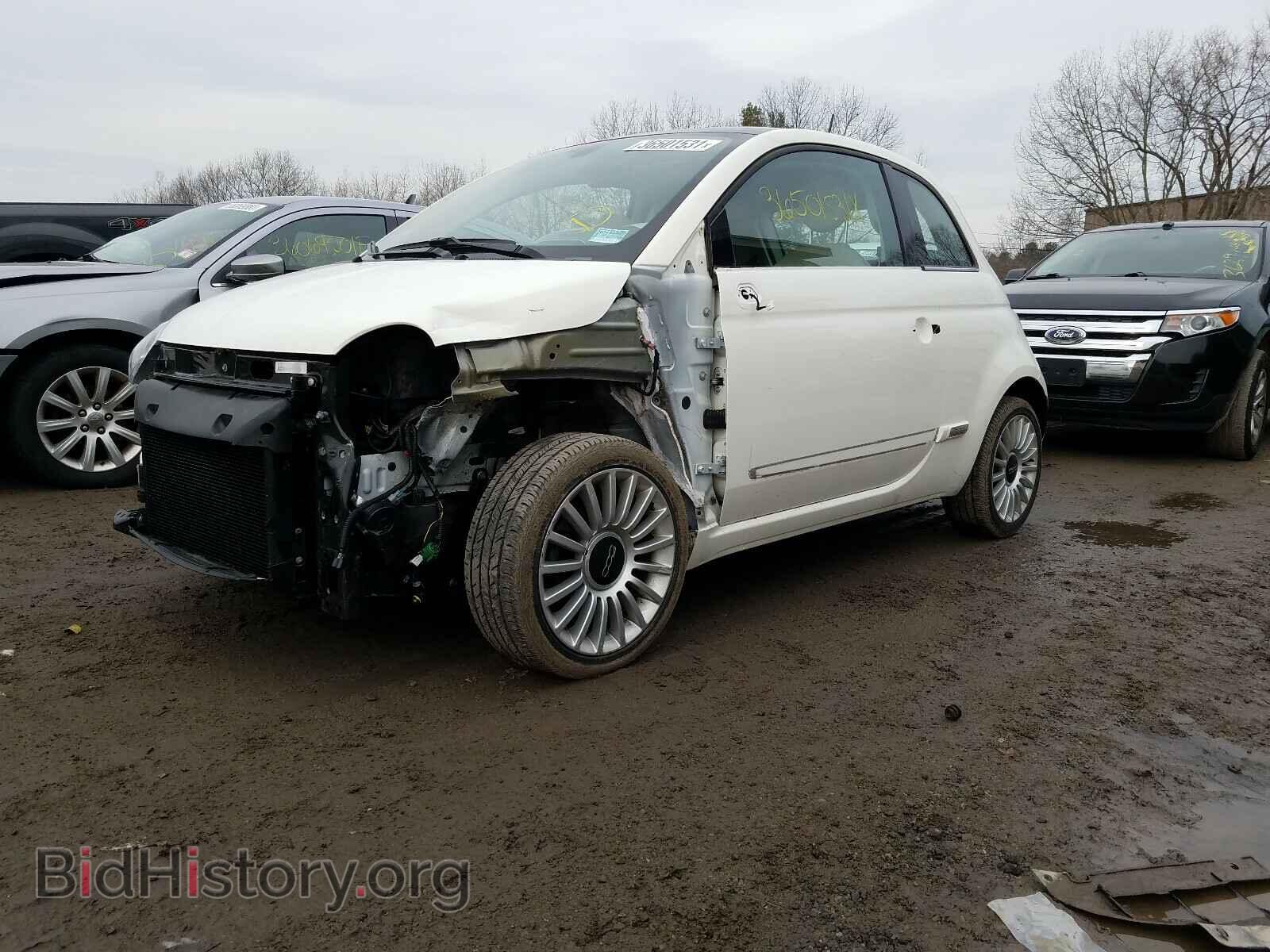 2017 FIAT 500 - VIN: 3C3CFFCR6HT671510 - Фото 2
