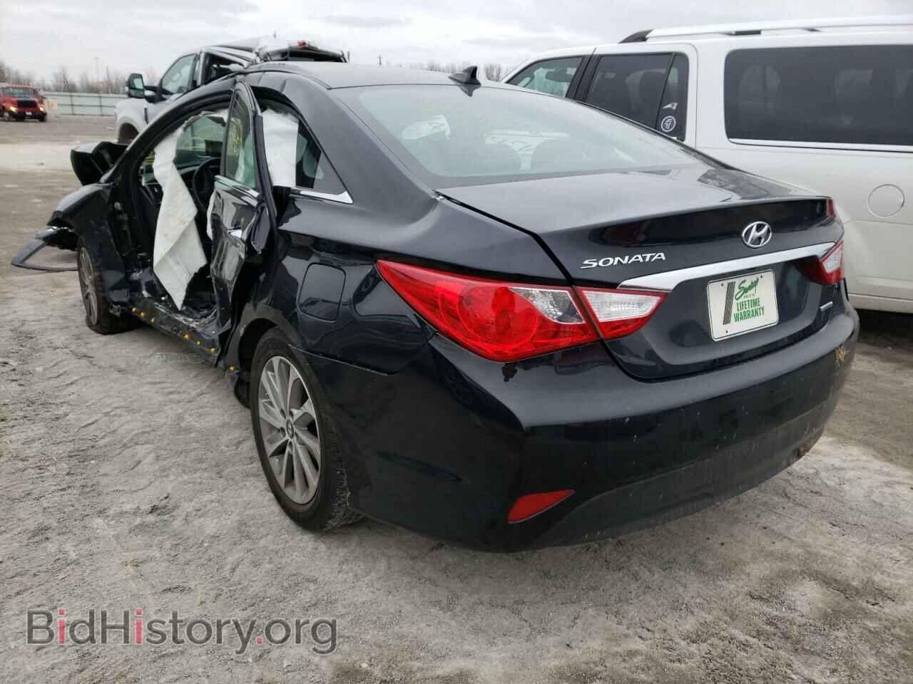 2014 HYUNDAI SONATA - VIN: 5NPEC4AC8EH932714 - Фото 3