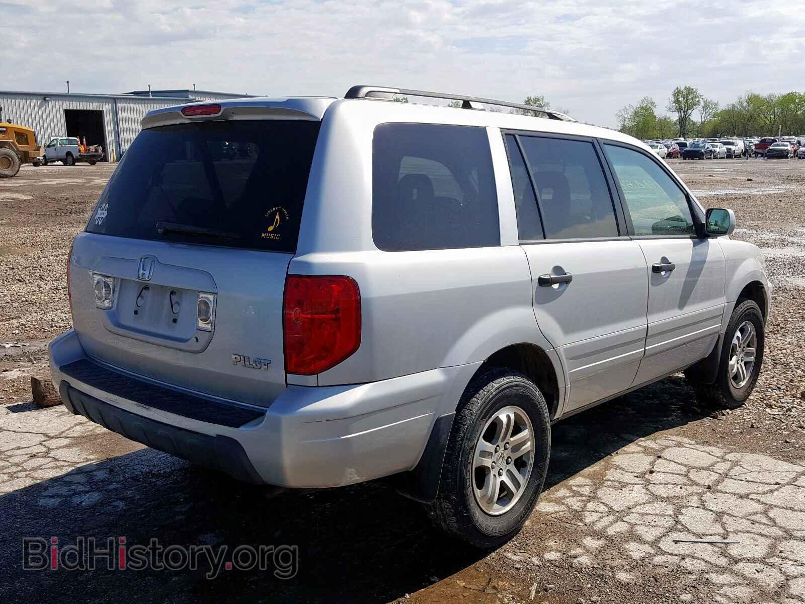 2003 HONDA PILOT EX - VIN: 2HKYF18423H619656 - Фото 4