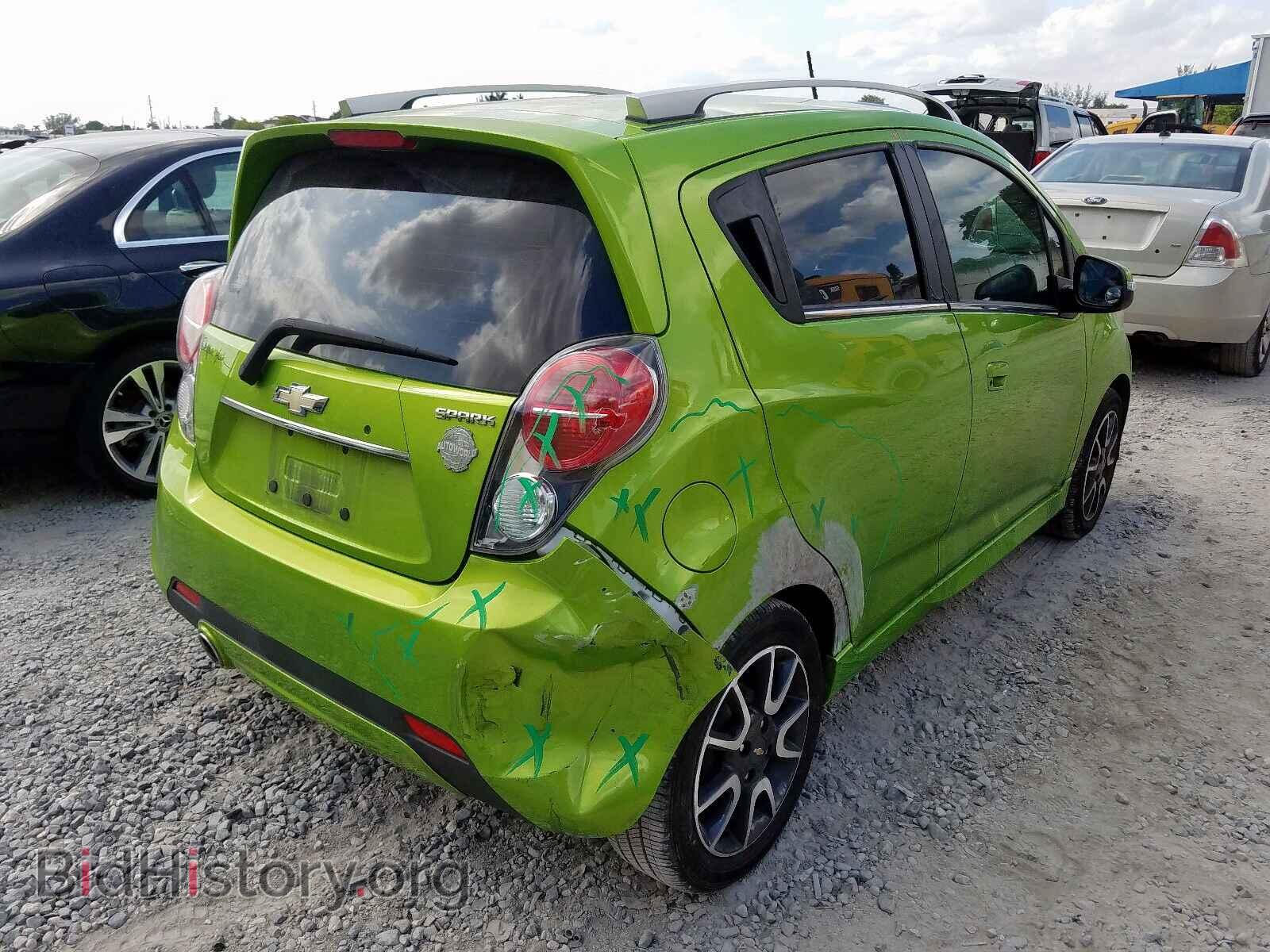 2014 CHEVROLET SPARK - VIN: KL8CF6S95EC590365 - Фото 4
