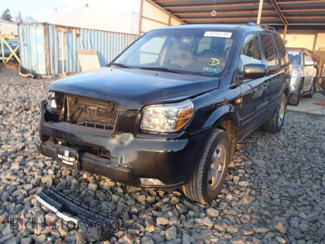 2007 HONDA PILOT - VIN: 2HKYF18567H537945 - Фото 2