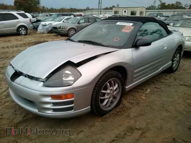 2001 MITSUBISHI ECLIPSE - VIN: 4A3AE85H91E171480 - Фото 2