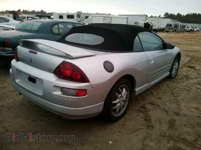 2001 MITSUBISHI ECLIPSE - VIN: 4A3AE85H91E171480 - Фото 4