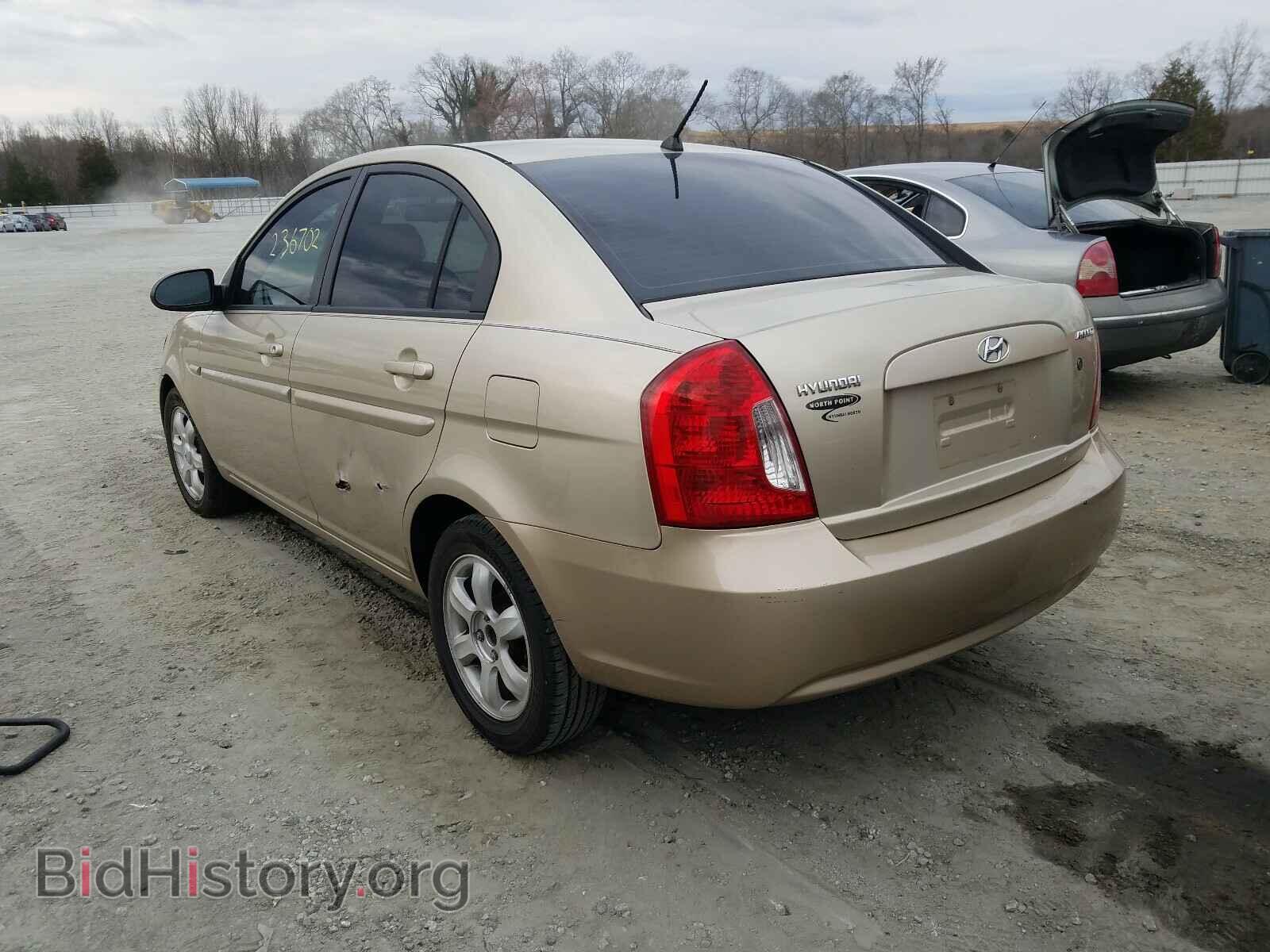 2006 HYUNDAI ACCENT - VIN: KMHCN46C56U010656 - Фото 3