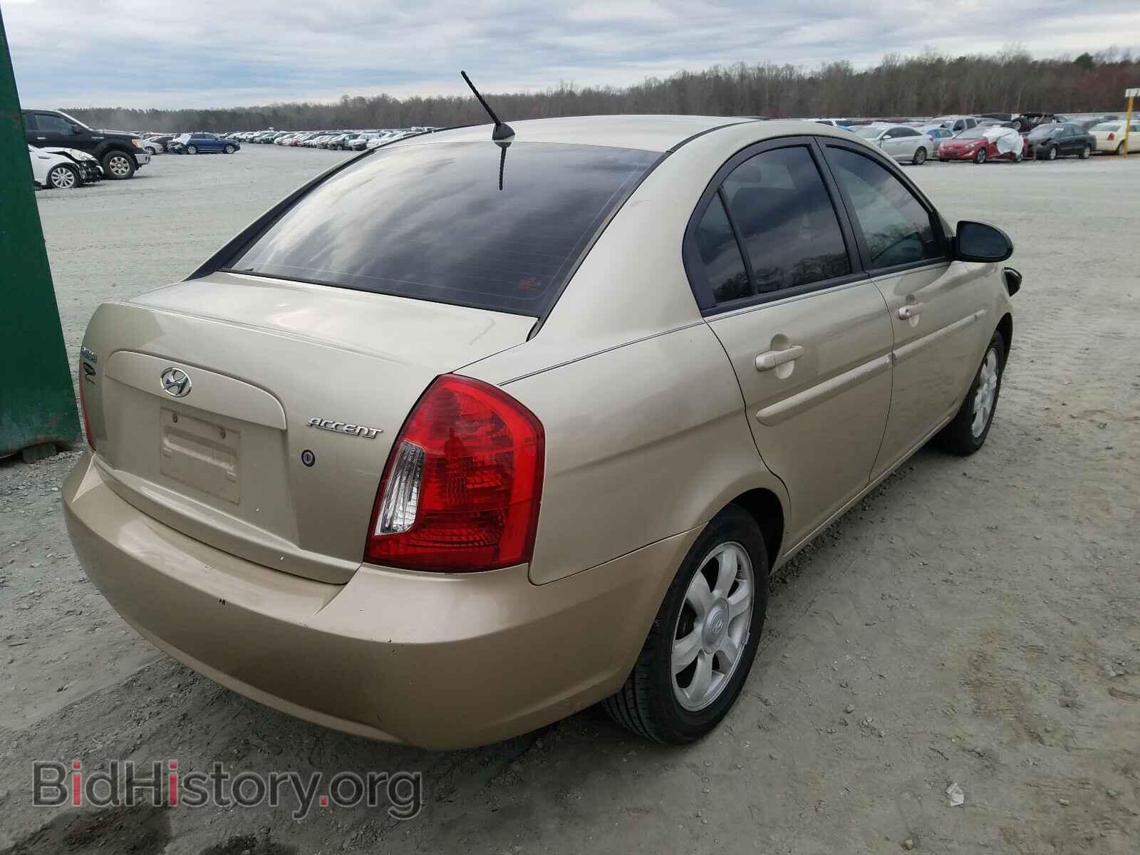 2006 HYUNDAI ACCENT - VIN: KMHCN46C56U010656 - Фото 4