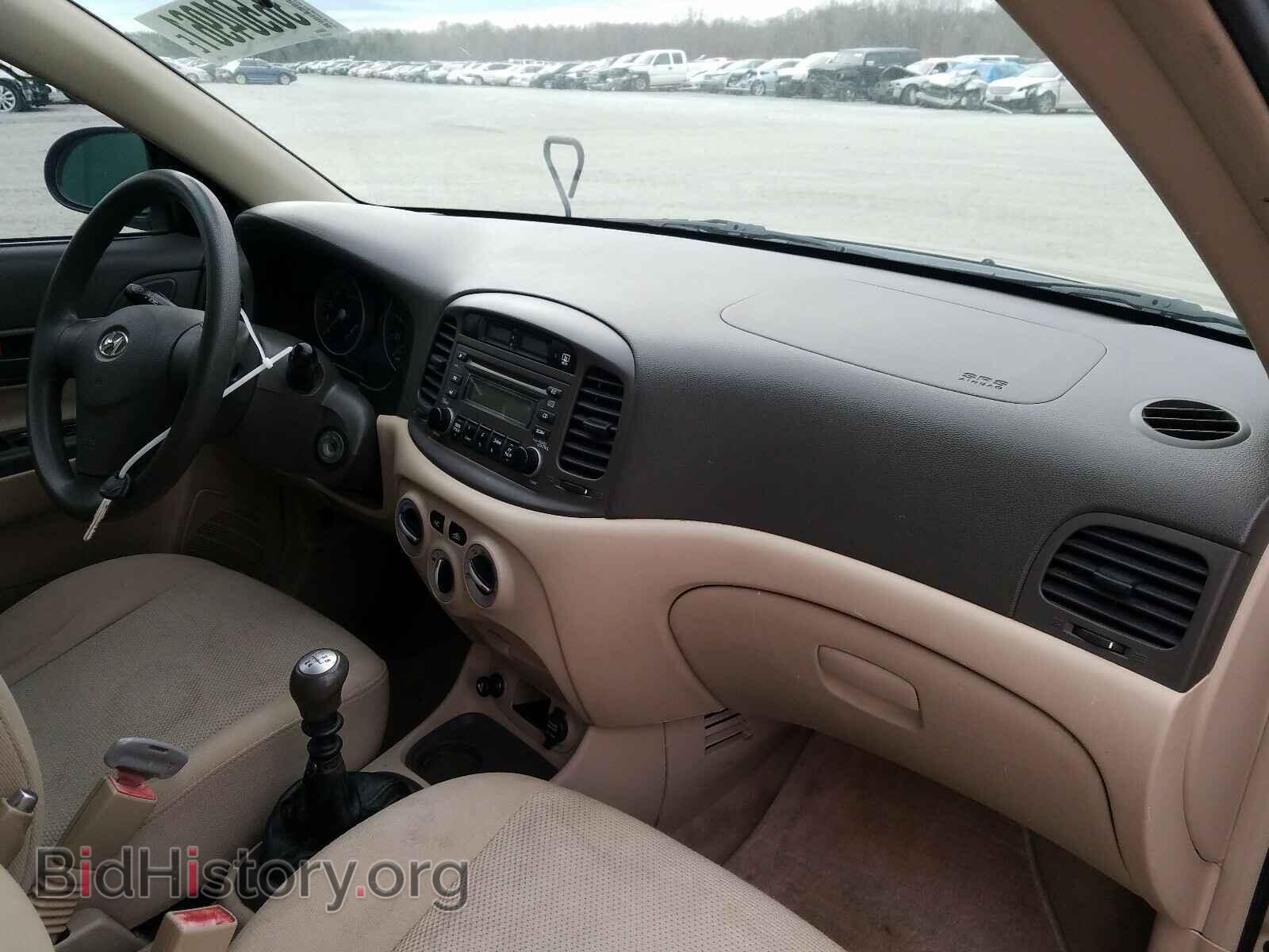 2006 HYUNDAI ACCENT - VIN: KMHCN46C56U010656 - Фото 9