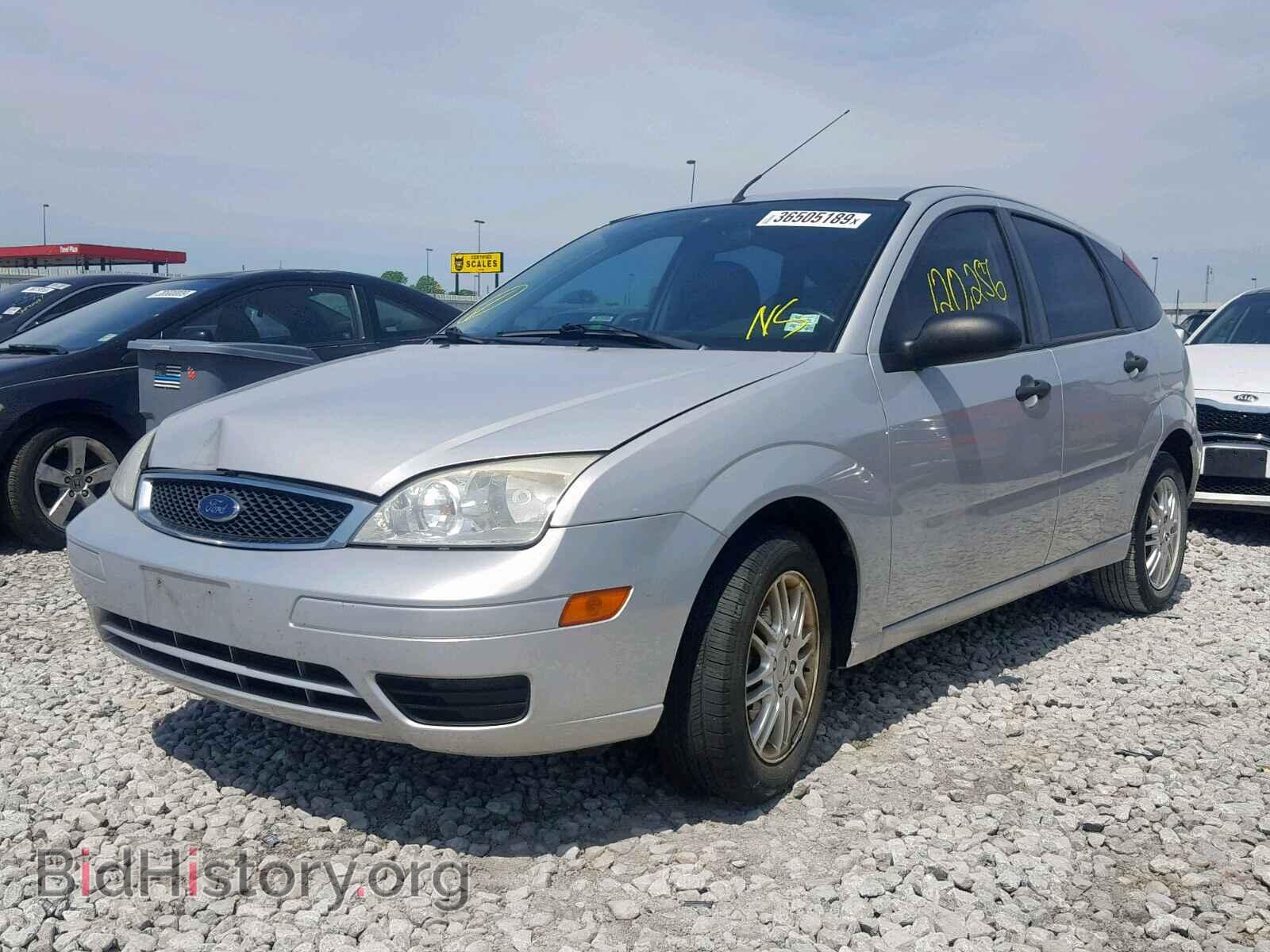 2007 FORD FOCUS - VIN: 1FAHP37N17W278355 - Фото 2