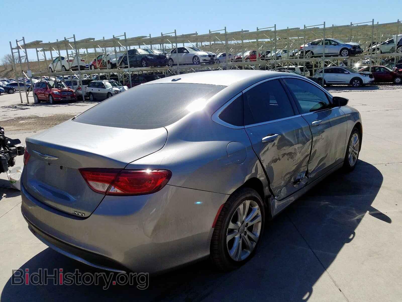 2015 CHRYSLER 200 - VIN: 1C3CCCAB8FN637983 - Photo 4