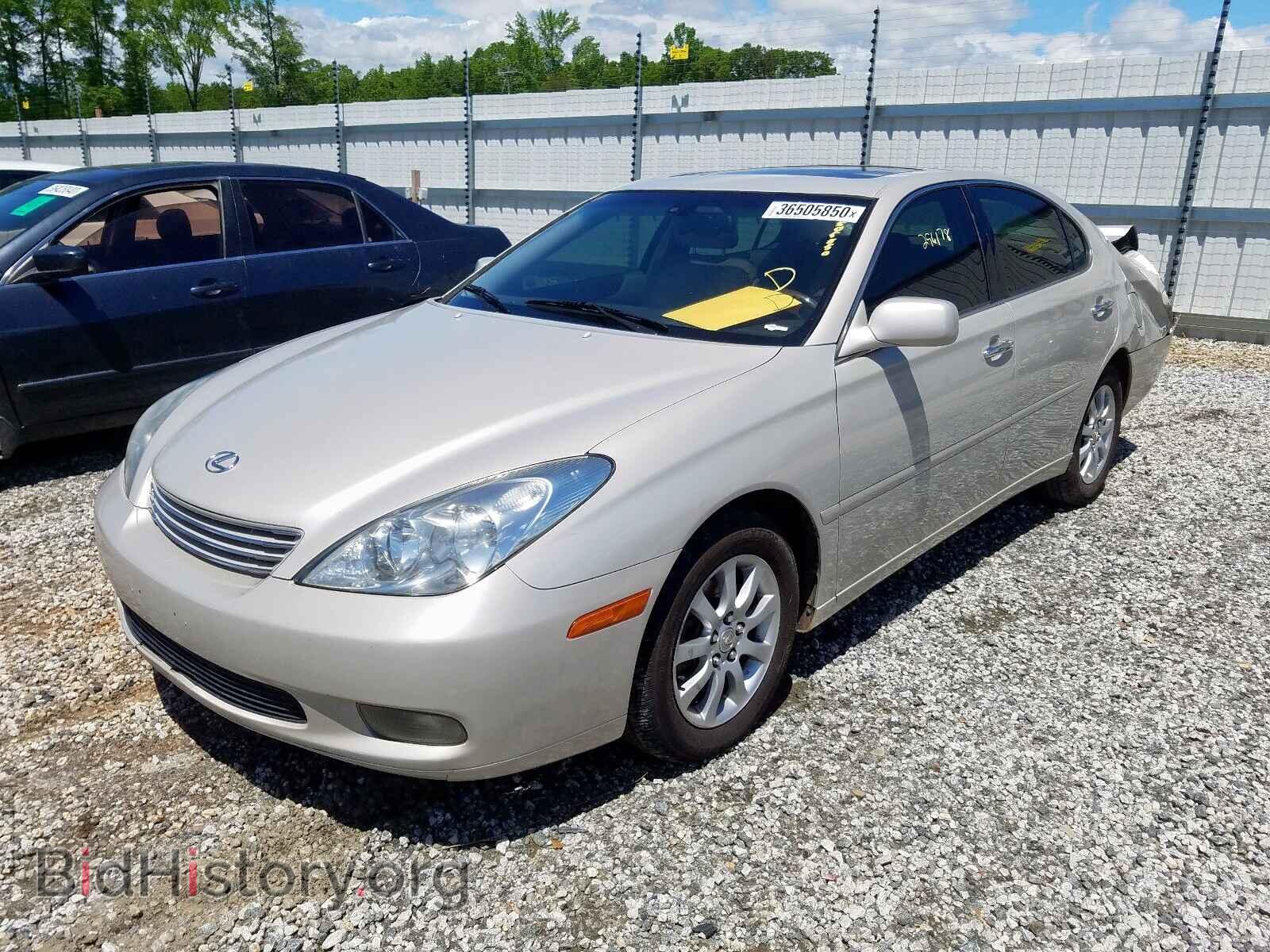 2002 LEXUS ES300 - VIN: JTHBF30G320018368 - Фото 2