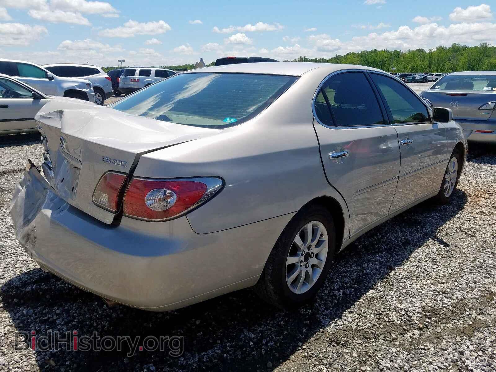 2002 LEXUS ES300 - VIN: JTHBF30G320018368 - Фото 4