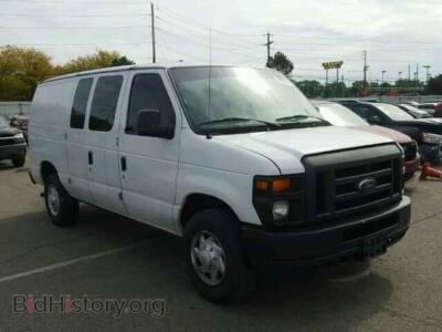 2008 Ford ECONOLINE, белый — VIN 1FTNE24W78DB52802, Copart