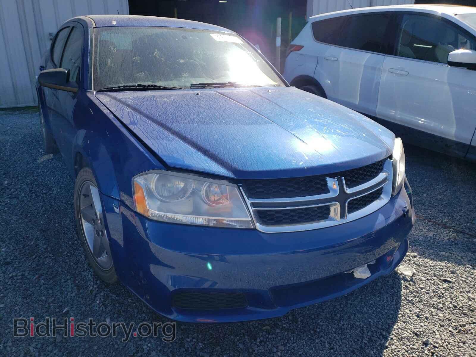 Photo 1C3CDZAB4DN687910 - DODGE AVENGER 2013