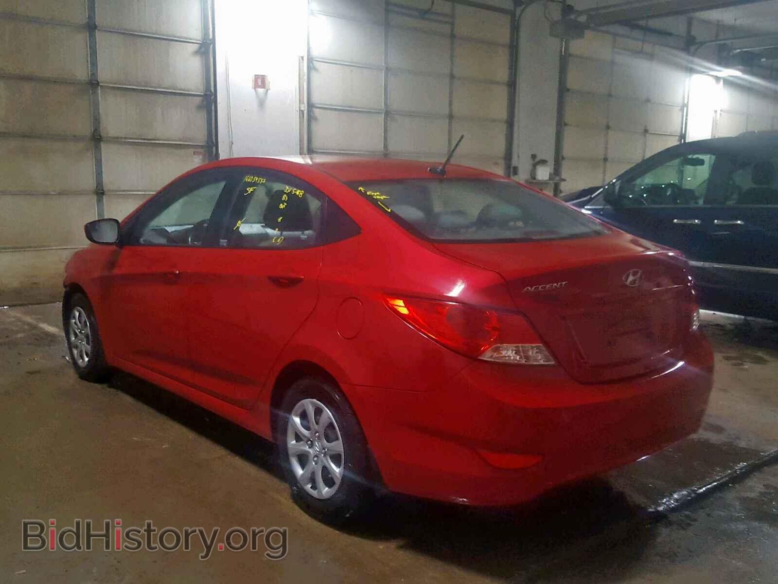 2014 HYUNDAI ACCENT - VIN: KMHCT4AE3EU754849 - Фото 3