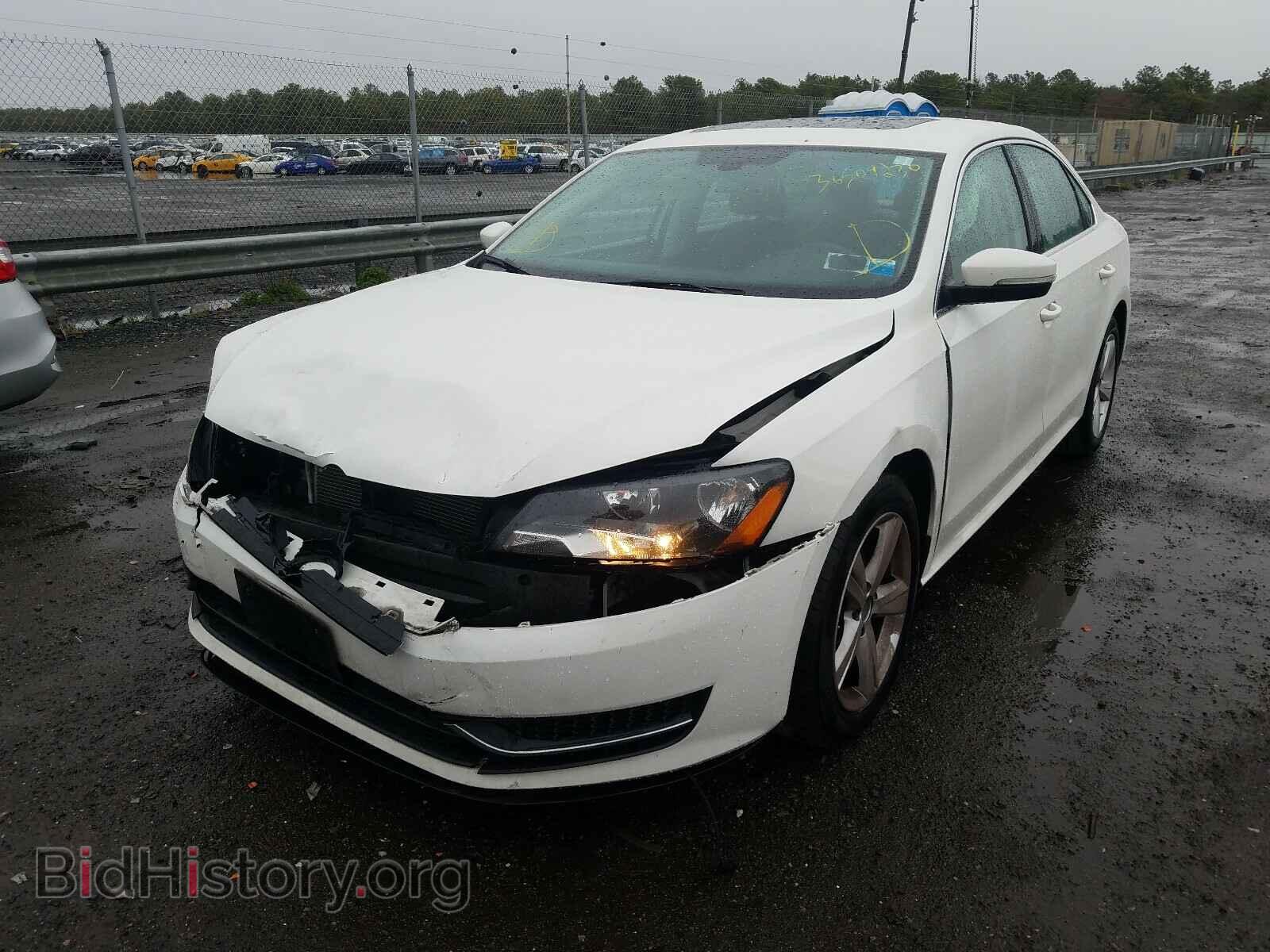 2013 VOLKSWAGEN PASSAT - VIN: 1VWBP7A38DC146878 - Фото 2