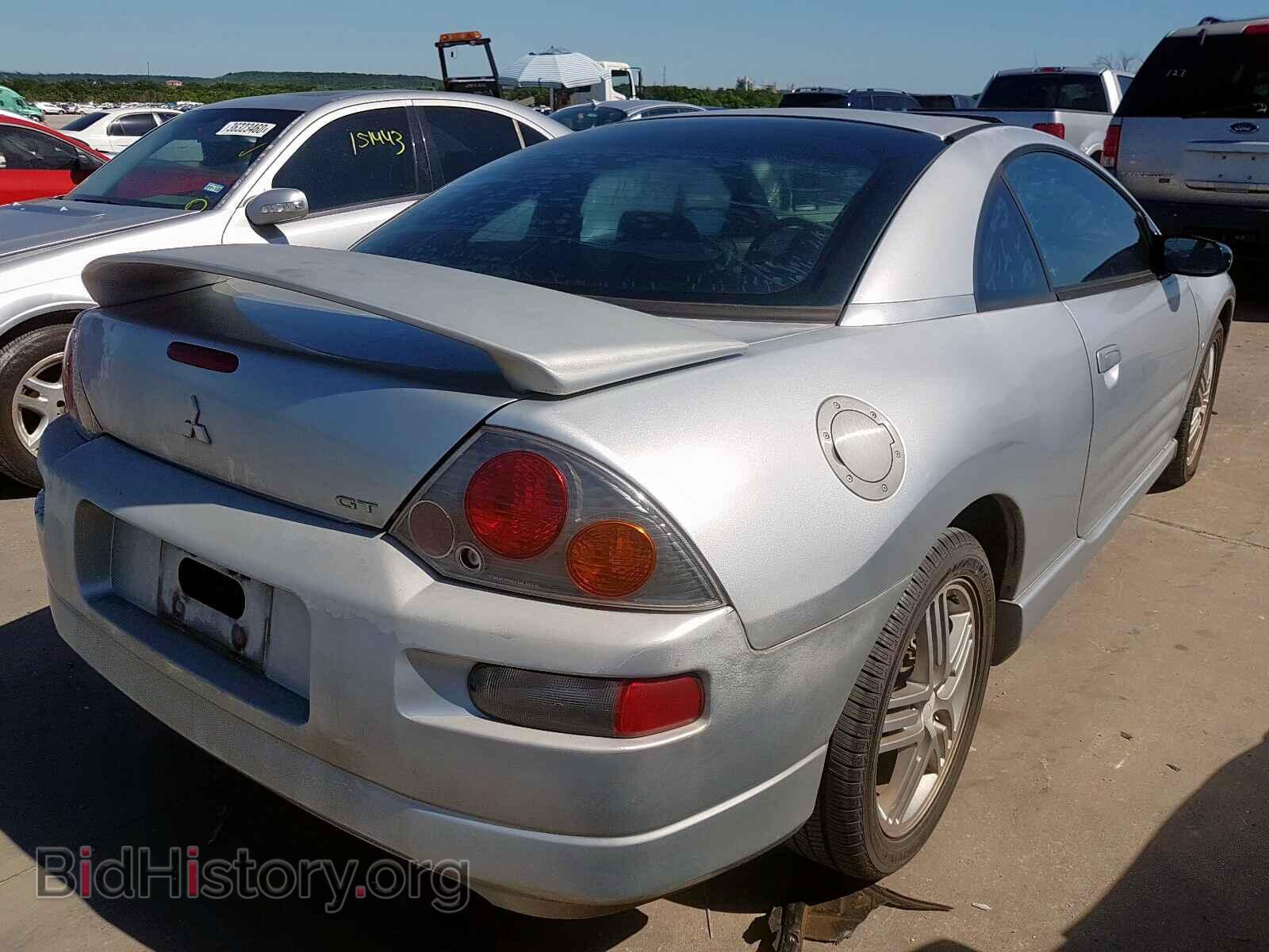 2004 MITSUBISHI ECLIPSE - VIN: 4A3AC84H54E051980 - Фото 4