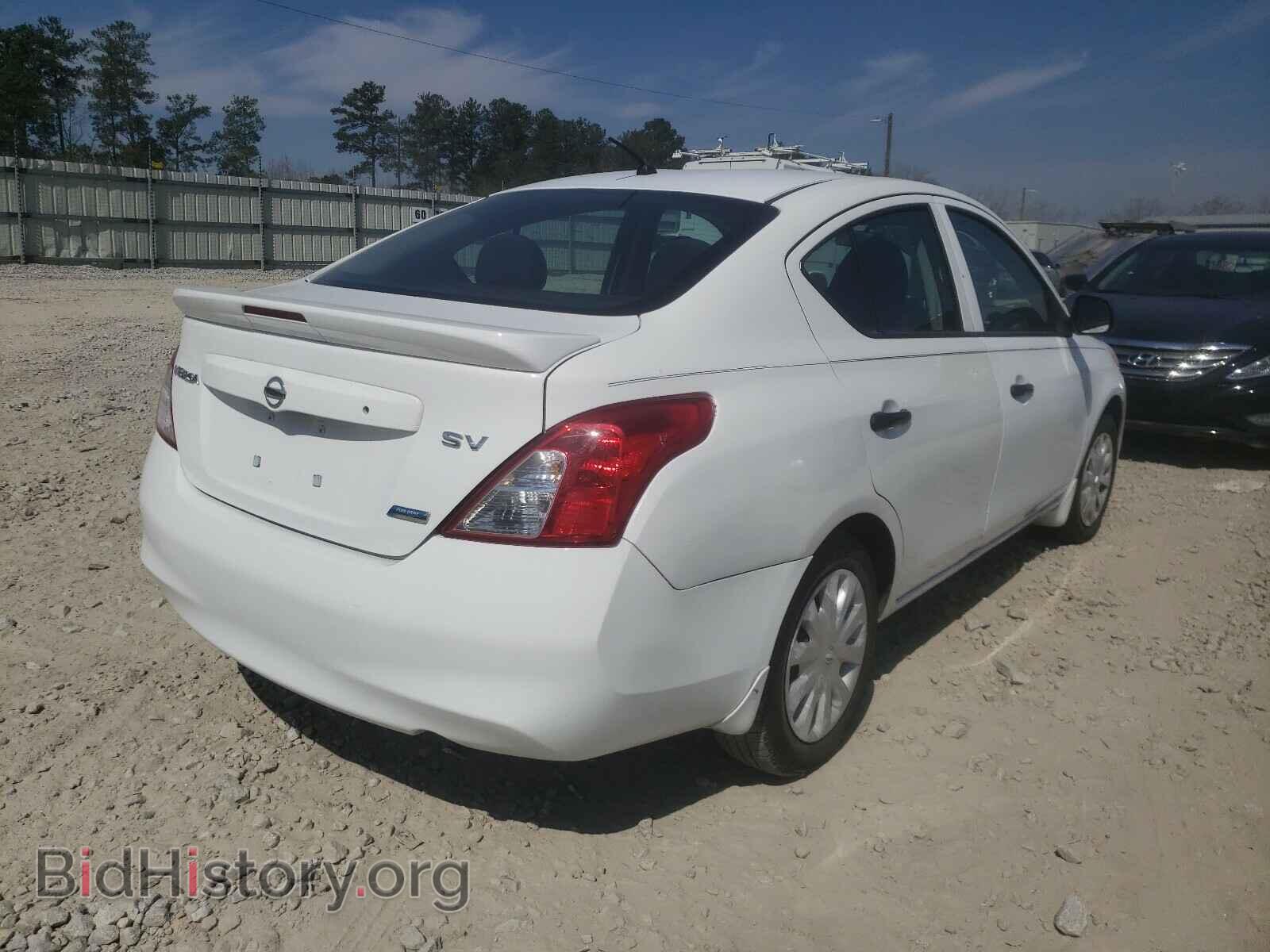 2014 NISSAN VERSA - VIN: 3N1CN7AP7EL829700 - Фото 4