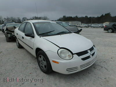 2004 Dodge NEON Neon/SE, white — VIN 1B3ES26C64D619506, Copart