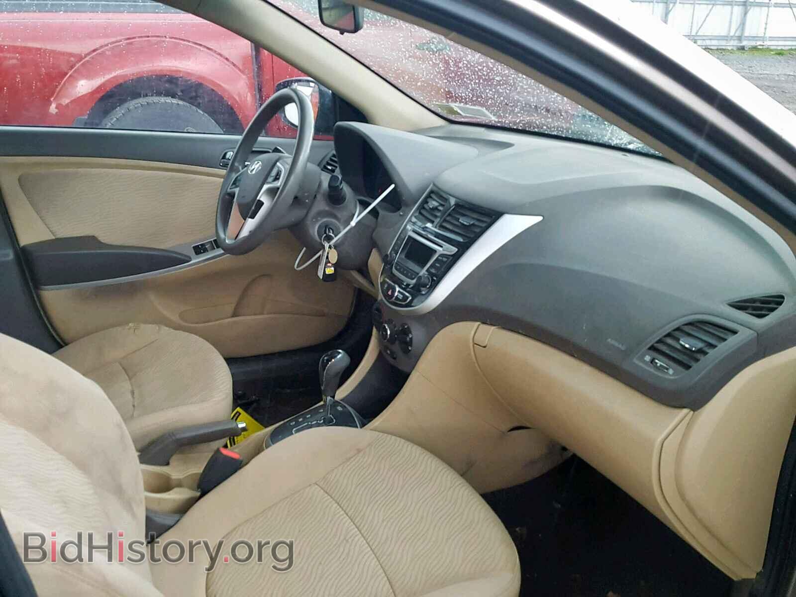 2014 HYUNDAI ACCENT - VIN: KMHCU4AE9EU740550 - Фото 5