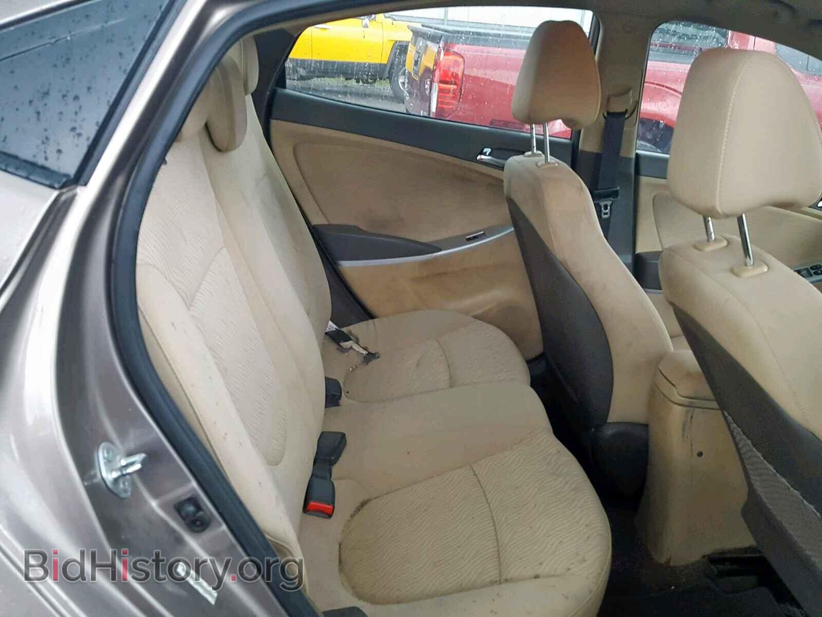 2014 HYUNDAI ACCENT - VIN: KMHCU4AE9EU740550 - Фото 6