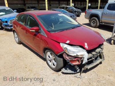 2014 Ford FOCUS Focus SE, красный — VIN 1FADP3K21EL210048, Copart