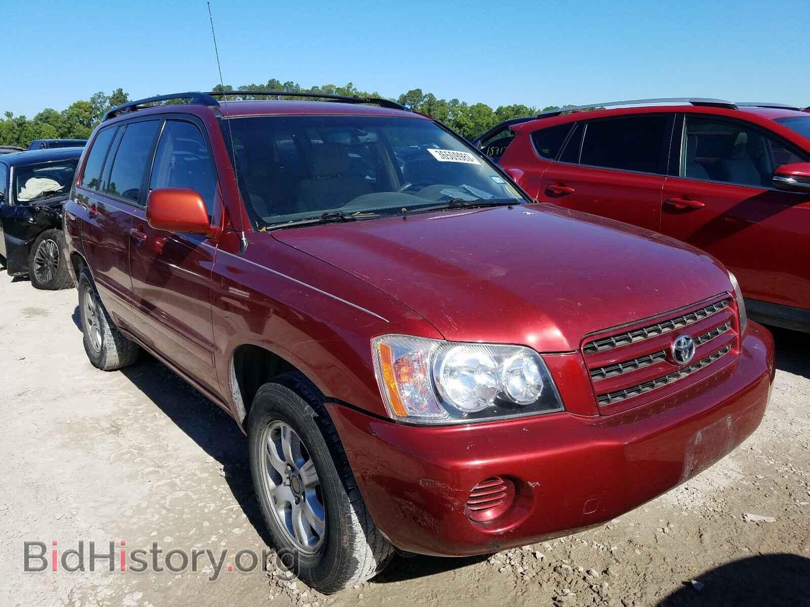 Photo JTEGF21A420032707 - TOYOTA HIGHLANDER 2002