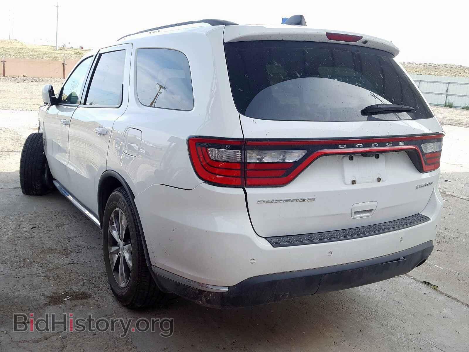 2016 DODGE DURANGO - VIN: 1C4RDHDG5GC476934 - Фото 3
