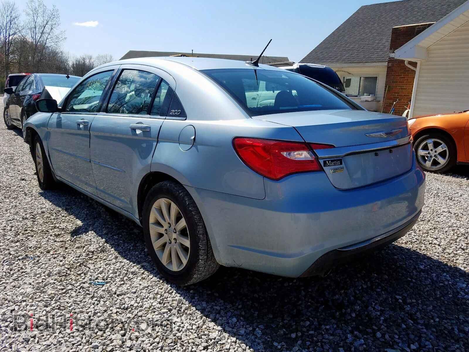 2012 CHRYSLER 200 - VIN: 1C3CCBBG0CN316679 - Фото 3