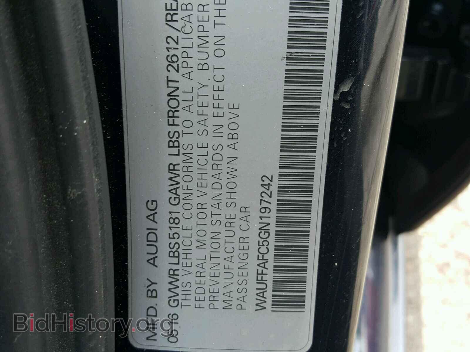 2016 AUDI A6 - VIN: WAUFFAFC5GN197242 - Photo 10
