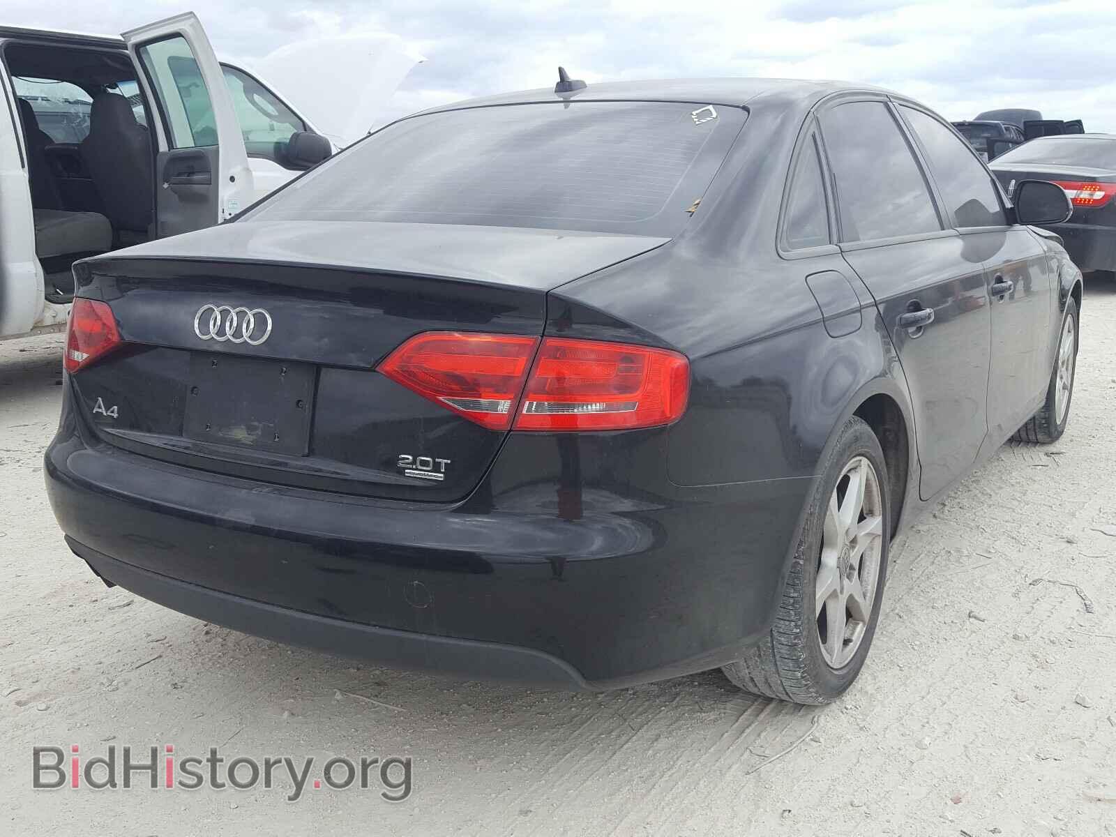 2009 AUDI A4 - VIN: WAULF78K29A125774 - Фото 4
