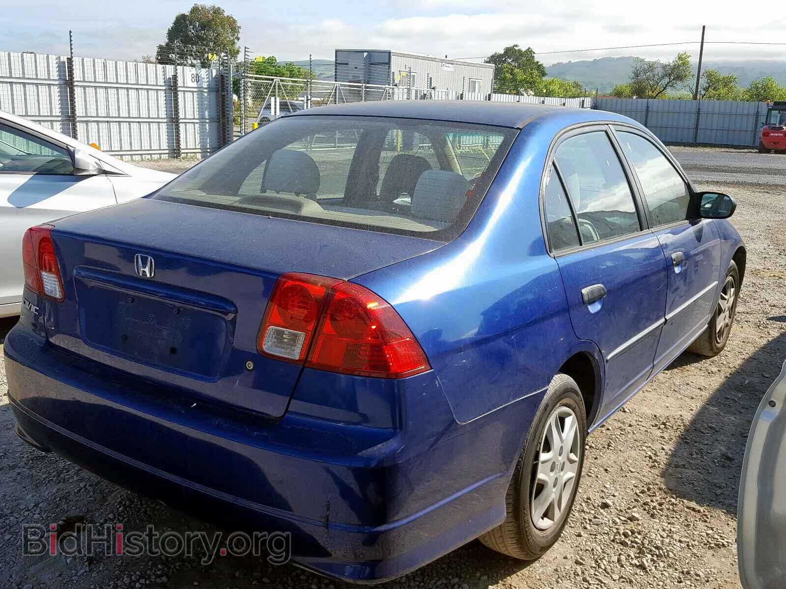 2005 HONDA CIVIC - VIN: 1HGES16355L026849 - Фото 4