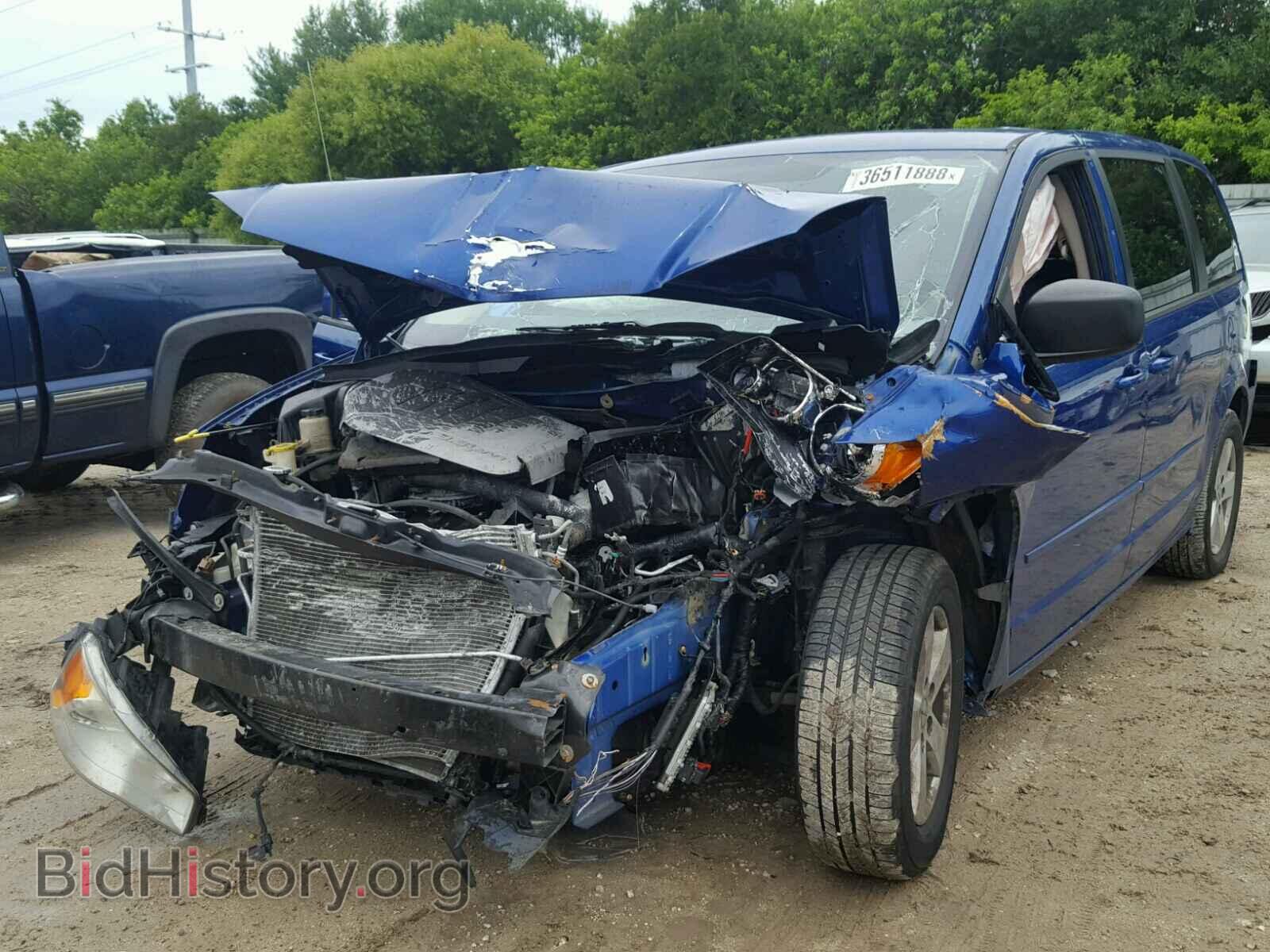 2013 DODGE CARAVAN - VIN: 2C4RDGBG6DR791807 - Фото 2