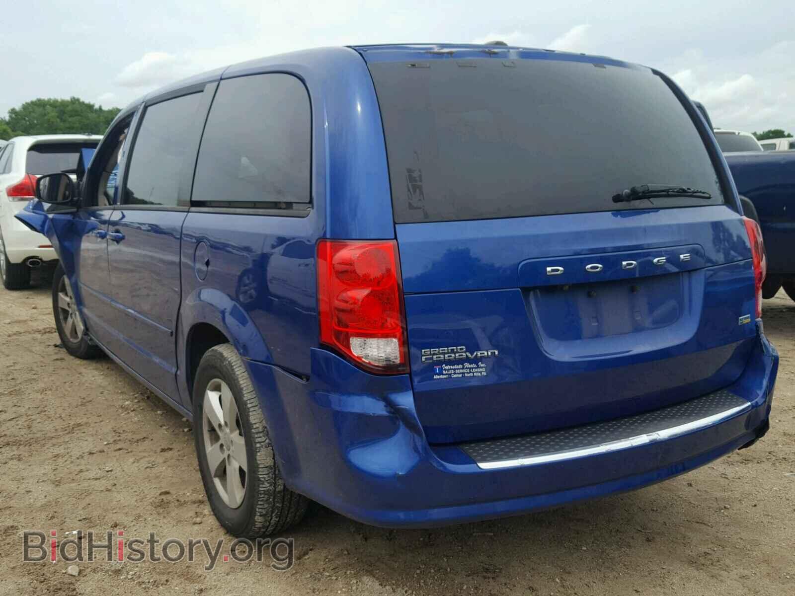 2013 DODGE CARAVAN - VIN: 2C4RDGBG6DR791807 - Фото 3