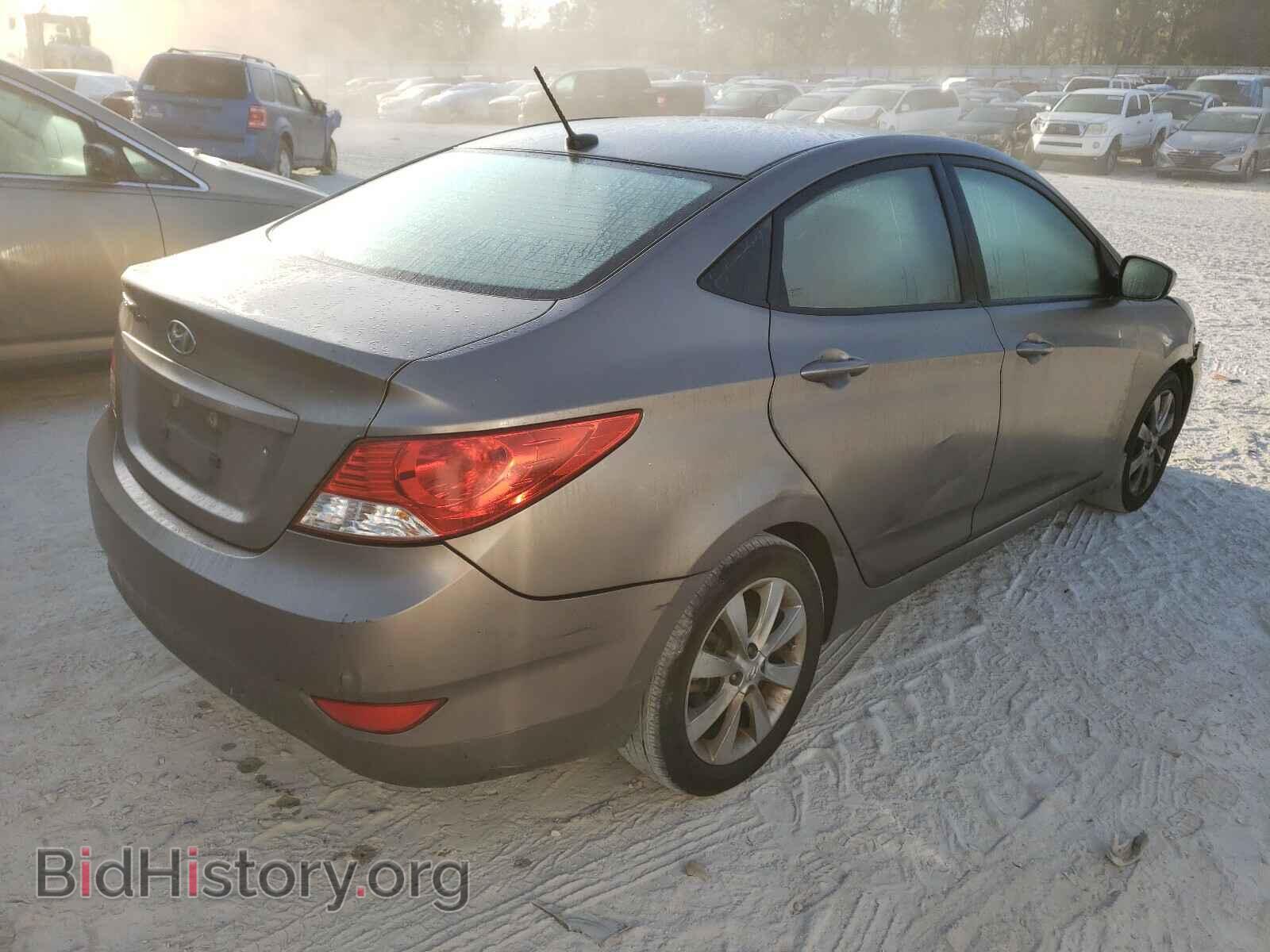 2013 HYUNDAI ACCENT - VIN: KMHCU4AE6DU461832 - Фото 4