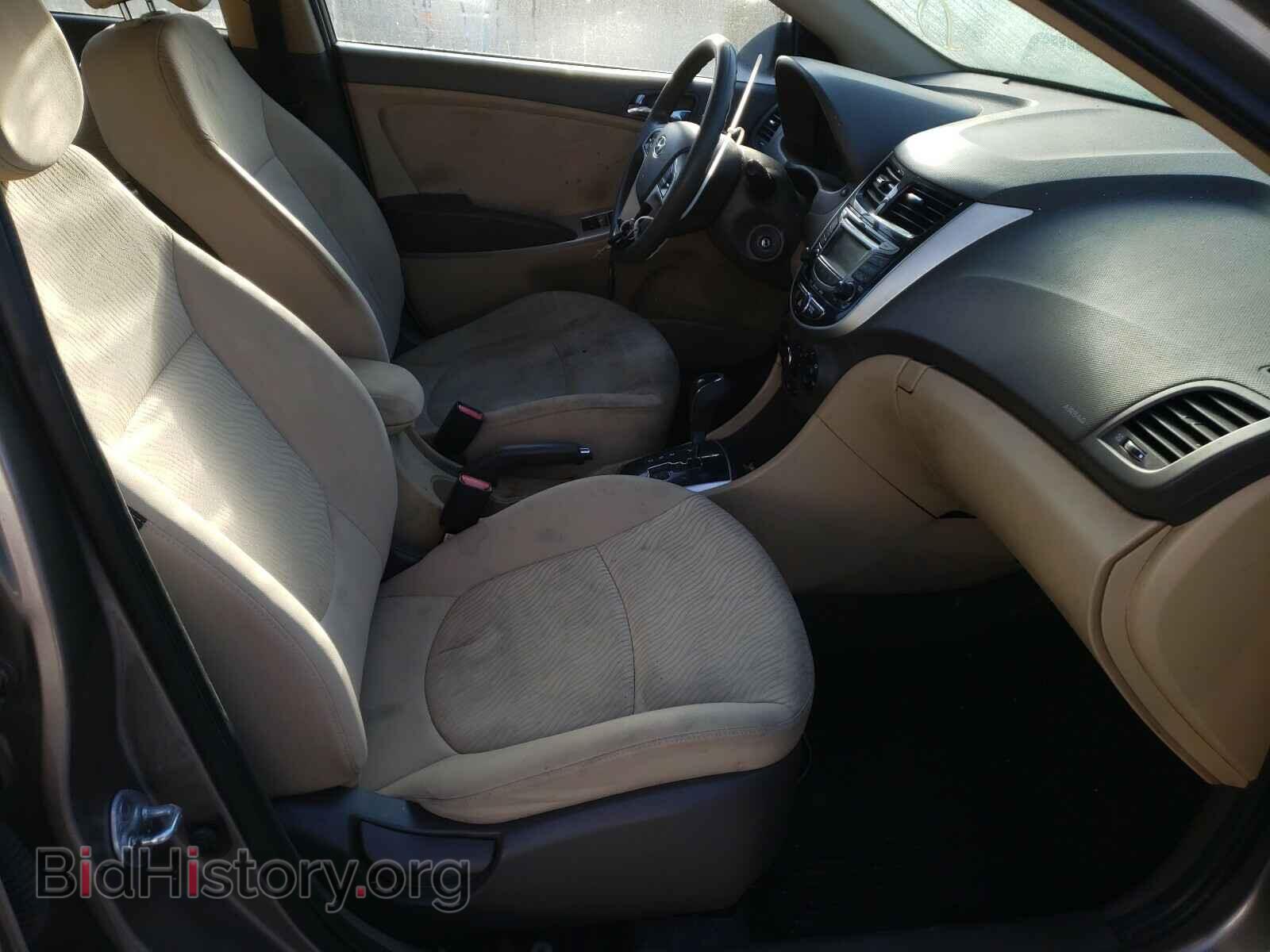 2013 HYUNDAI ACCENT - VIN: KMHCU4AE6DU461832 - Фото 5