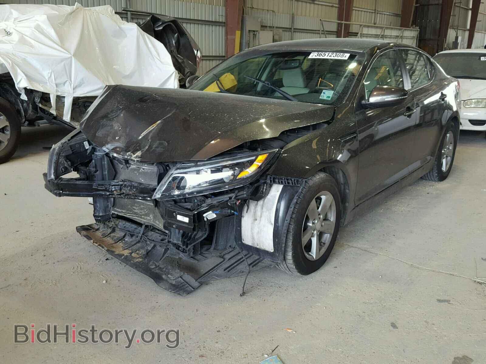2014 KIA OPTIMA - VIN: 5XXGM4A71EG301551 - Фото 2